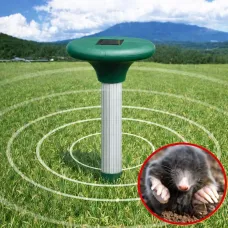 Отпугиватель кротов и грызунов на солнечной батарее Solar Rodent Repeller (2 шт в комплекте) ∙ Ультразвуковой отпугиватель для сада и огорода от кротов мышей и полевых вредителей