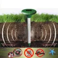 Отпугиватель кротов и грызунов на солнечной батарее Solar Rodent Repeller (2 шт в комплекте) ∙ Ультразвуковой отпугиватель для сада и огорода от кротов мышей и полевых вредителей