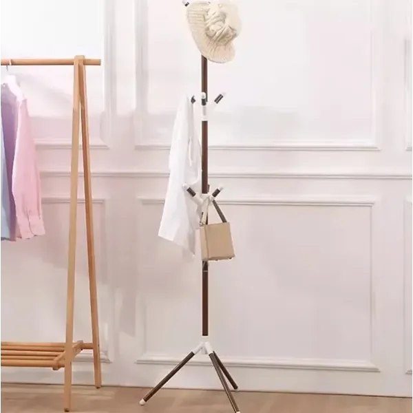 Вешалка - стойка для одежды New Choice Тренога в прихожую, Коричневая