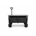 Тележка-стол TKMP-03 на колесах • Складная хозяйственная тележка-трансформер со столешницей для дачи, пикника, кемпинга и отдыха на природе