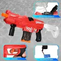 Водяной автомат детский Water Gun • Аккумуляторный бластер с автоматическим набором воды для летних игр на свежем воздухе