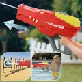 Водяной пистолет детский «Крокодил» Water Gun • Аккумуляторный водный бластер с автоматическим набором воды для летних игр