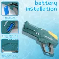 Водяной пистолет детский «Крокодил» Water Gun • Аккумуляторный водный бластер с автоматическим набором воды для летних игр