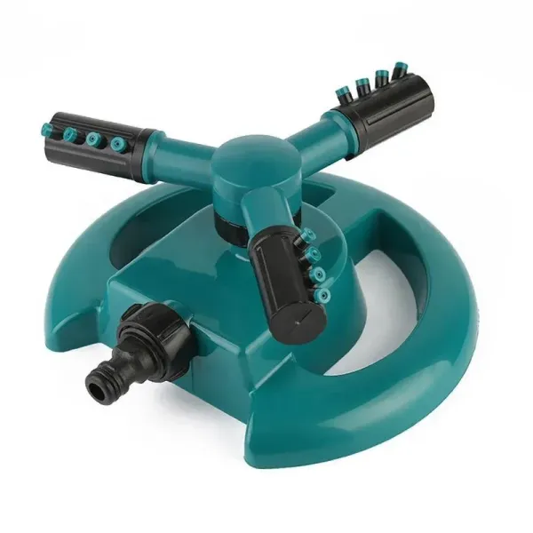 Водяной разбрызгиватель для газона вращающийся на 360 градусов MA587 • Система полива для сада, огорода и лужайки • Автоматический ороситель-спринклер для полива