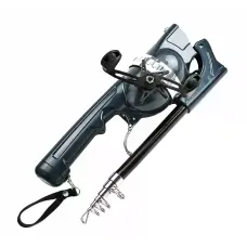 Удочка AND5979 133 см с катушкой • Складная рыболовная удочка Fishing Rod 133 см для любительской рыбалки, поездок и отдыха