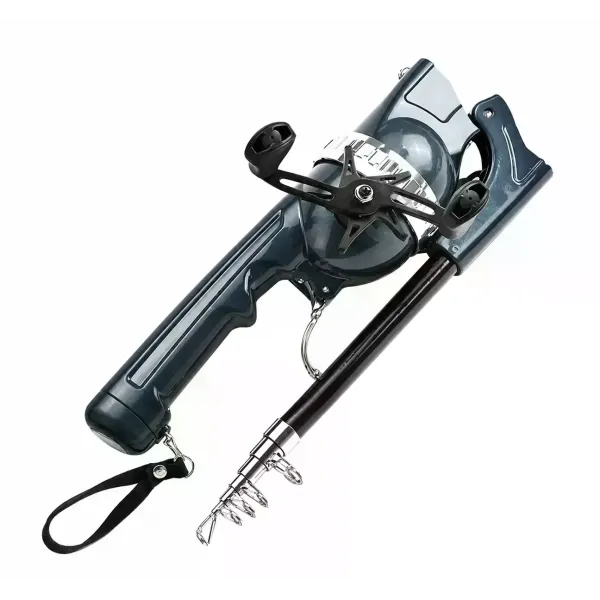 Удочка AND5979 133 см с катушкой • Складная рыболовная удочка Fishing Rod 133 см для любительской рыбалки, поездок и отдыха