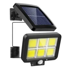 Уличный аккумуляторный LED фонарь на солнечной батарее Solar Street Light SL-F120 • Светодиодный автономный прожектор для двора, улицы, сада и дачи