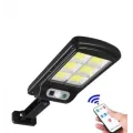 Уличный фонарь c солнечной панелью LED Solar Street Light BL BK 120-6COB ∙ Аккумуляторный светильник с датчиком движения и пультом 2200mA на солнечной батарее