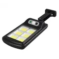 Уличный фонарь c солнечной панелью LED Solar Street Light BL BK 120-6COB ∙ Аккумуляторный светильник с датчиком движения и пультом 2200mA на солнечной батарее
