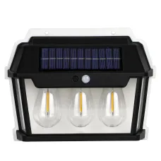 Уличный фонарь на солнечной батарее с датчиком движения HW 999-3W Solar Interaction Wall Lamp · Настенный наружный светильник · 3 режима освещения Уличный фонарь на солнечной батарее с датчиком движения HW 999-3W Solar Interaction Wall Lamp · Настенный наружный светильник · 3 режима освещения