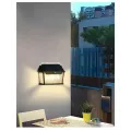 Уличный фонарь на солнечной батарее с датчиком движения HW 999-3W Solar Interaction Wall Lamp · Настенный наружный светильник · 3 режима освещения