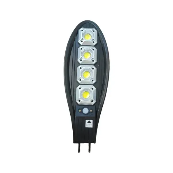 Уличный фонарь-прожектор на солнечной батарее с датчиком движения и пультом KAR69 • Автономный LED-светильник для двора, фасада, сада и дачи