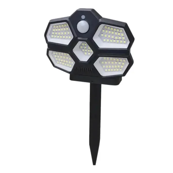 Уличный светильник Solar Induction Lamp SH-580A • LED фонарь с солнечной панелью и датчиком движения