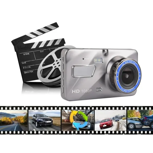 Видеорегистратор с выносной камерой заднего вида Dvr 1080 Full HD PR5