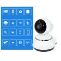 WI-FI IP-камера DL- V3 new (1.0MP - 1280*720P, инфракрасное ночное видение, с вращением, поддержка TF карты