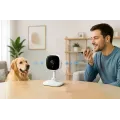 Wi-Fi камера TP-Link Tapo C100 1080p • Домашня IP-камера відеоспостереження TP-Link Tapo C100 Full HD з нічним баченням, датчиком руху та двостороннім аудіозв'язком