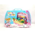 Игровой набор повара Кухня в кейсе на колесиках для детей