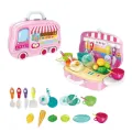 Игровой набор повара Кухня в кейсе на колесиках для детей