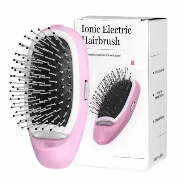 Ионная массажная расческа Ionic Electric Hairbrush ∙ Щетка для волос с функцией ионизации