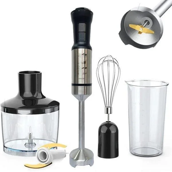 Погружной блендер Hoffmans Electronics HM-8026 1000 Вт • Ручной электрический блендер-измельчитель для кухни и дома