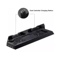 Зарядная док-станция Skytech 5 в 1 для джойстиков PS4 + USB хаб порти 3.0 + Подставка с охлаждением для игровой приставки