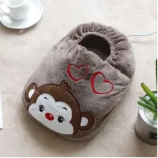 Уютная плюшевая электрическая грелка – сапожок для ног Уютная плюшевая электрическая грелка – сапожок для ног