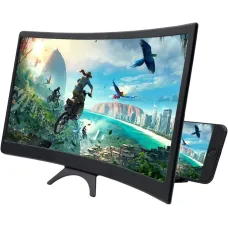 Увеличитель экрана телефона TL-20D 3D 12 дюймов • Складная подставка-лупа для смартфона до 6.5