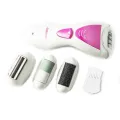 Женский эпиляторGemei GM-7006 4 в 1 с насадками для педикюра