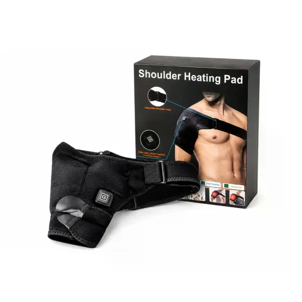 Зігрівальний бандаж на плечовий суглоб Shoulder Brace • Фіксатор плеча для підтримки, м’якої компресії та збереження тепла під час повсякденної активності
