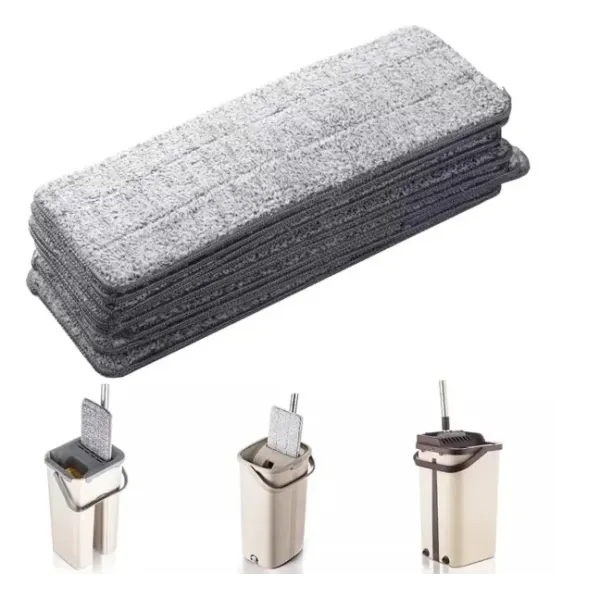 Сменная насадка для швабры Scratch Cleaning Mop · Запаска – моп из микрофибры, 33*11 см