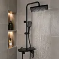 Смеситель для ванной комнаты Shower Set AND YLN16001H • Душевая система с верхним душем, ручной лейкой и стойкой