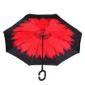 Зонтик umbrella Цветок красный PR3