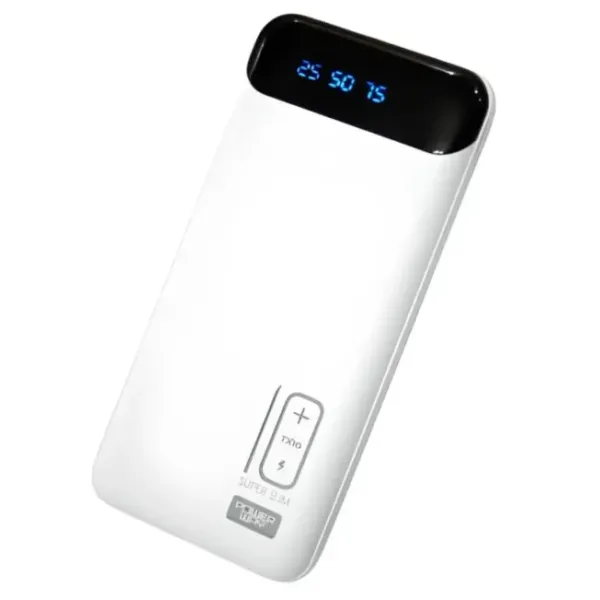 Внешний аккумулятор Powerway TX10 10000mAh Портативное зарядное устройство Li-Ion Powerbank Повербанк с цифровым дисплеем