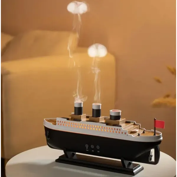 Увлажнитель воздуха Корабль ∙ Ультразвуковый диффузор с таймером, подсветкой и пультом ДУ