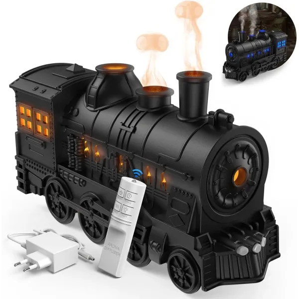 Увлажнитель воздуха в виде паровоза с USB-питанием • Декоративный увлажнитель воздуха паровоз для дома и офиса