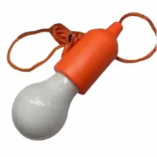 Фонарь-лампочка BAILONG BL-15418 • Подвесной LED-фонарь BAILONG BL-15418 на шнурке и 3 батарейках AAA для дома и кемпинга