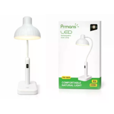 Настольная LED-лампа PM-6612 4 Вт белая • Аккумуляторная настольная лампа PM-6612 1500 мАч с Type-C, сенсорным управлением и гибкой ножкой 360° Настольная LED-лампа PM-6612 4 Вт белая • Аккумуляторная настольная лампа PM-6612 1500 мАч с Type-C, сенсорным управлением и гибкой ножкой 360°