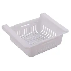 Полка Storage Rack для холодильника • Подвесной органайзер Storage Rack для холодильника с раздвижным контейнером для продуктов Полка Storage Rack для холодильника • Подвесной органайзер Storage Rack для холодильника с раздвижным контейнером для продуктов