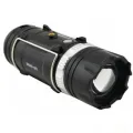 Кемпинговый фонарь HB-9699 черный • Аккумуляторный фонарь HB-9699 с солнечной панелью и 2 режимами освещения
