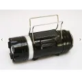 Кемпинговый фонарь HB-9699 черный • Аккумуляторный фонарь HB-9699 с солнечной панелью и 2 режимами освещения