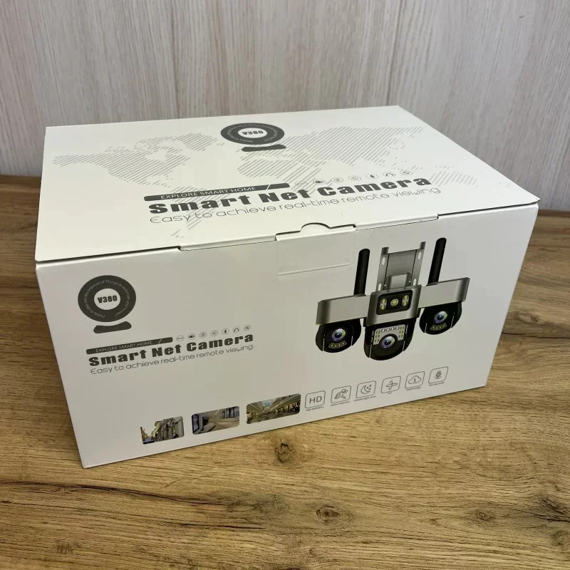 4G камера відеоспостереження Smart Net Camera V380 біла — фото 3