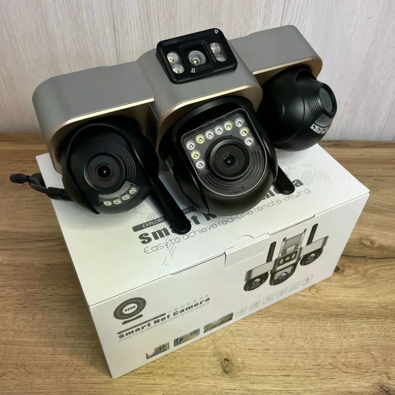 4G камера відеоспостереження Smart Net Camera V380 біла — фото 4