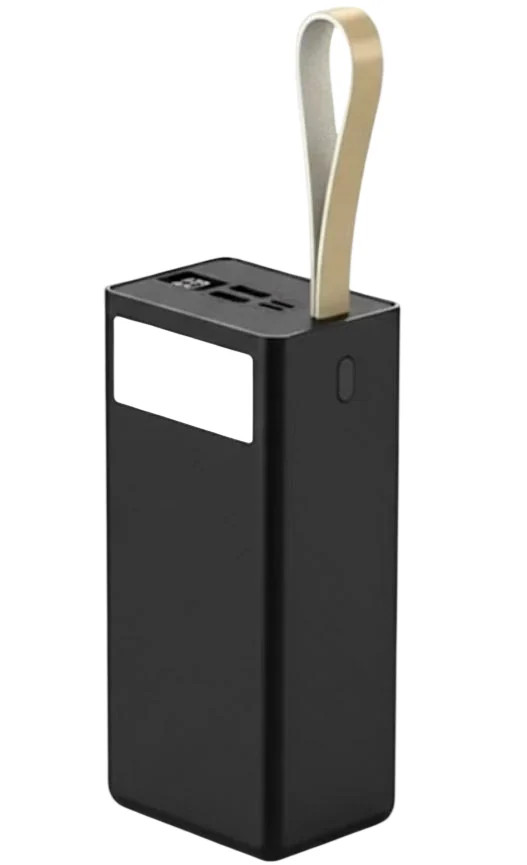 Power Bank Awei J86 80000mAh чорний • Повербанк Awei J86 80000mAh 22.5W зі швидким заряджанням PD/QC, дисплеєм і ліхтариком