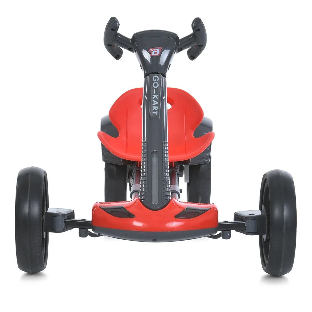 Дитячий електромобіль GO KART F1 з пультом і Bluetooth 390 Вт червоний — фото 5
