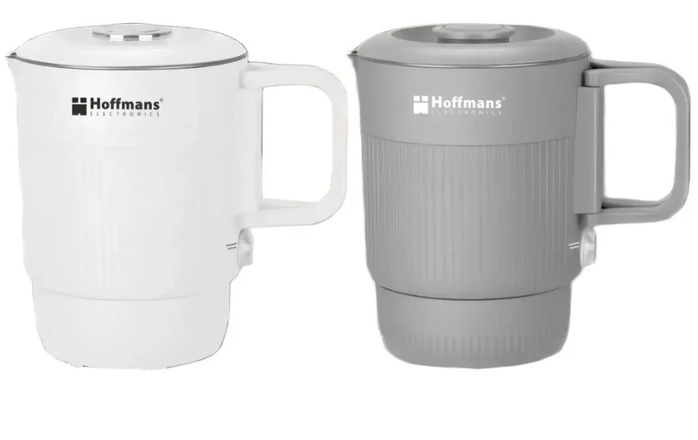 Електрочайник-каструля Hoffmans HM-2560 • Компактна електрокаструля 2 в 1 на 0,8 л і 1200 Вт для води та простих страв
