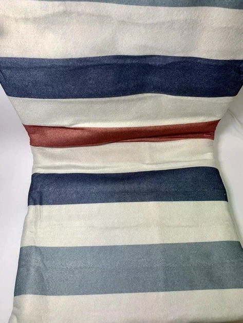Електропростирадло Electric Blanket 150×120 см з регулюванням температури, різнокольорові смуги — фото 2