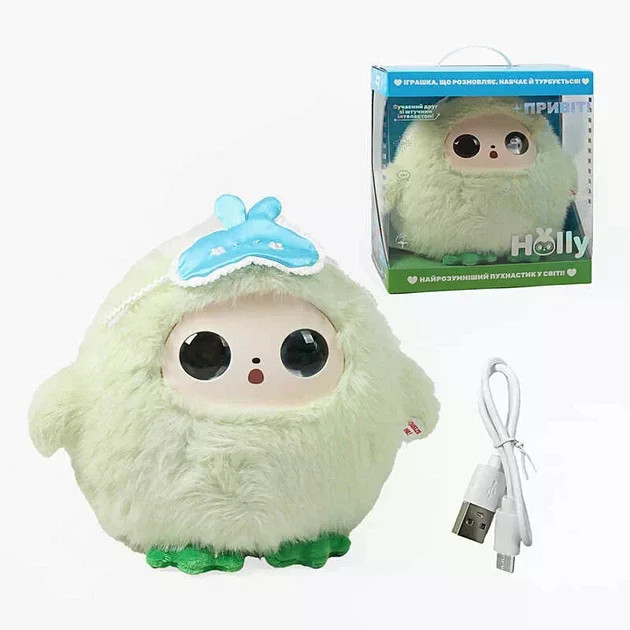 Інтерактивна м’яка іграшка з ШІ AI Smart Plush Toy — фото 5