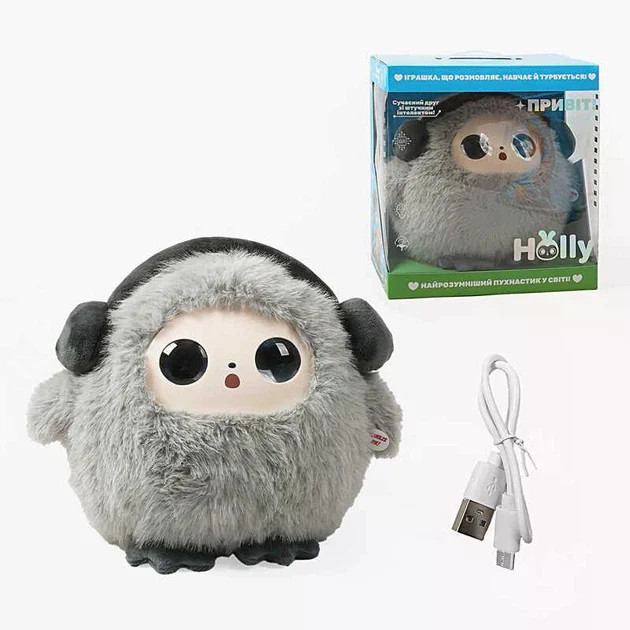 Інтерактивна м’яка іграшка з ШІ AI Smart Plush Toy — фото 6