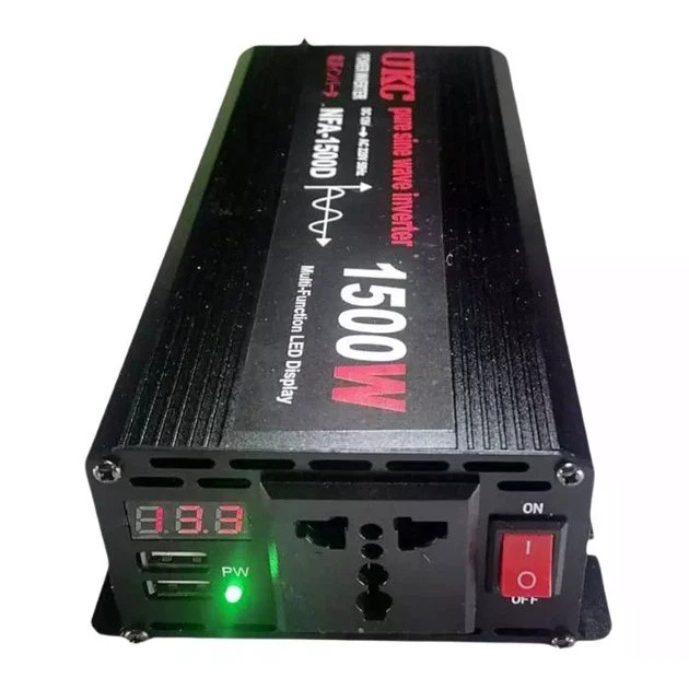 Інвертор 5 CORE 1500W 12V AC/DC — фото 4