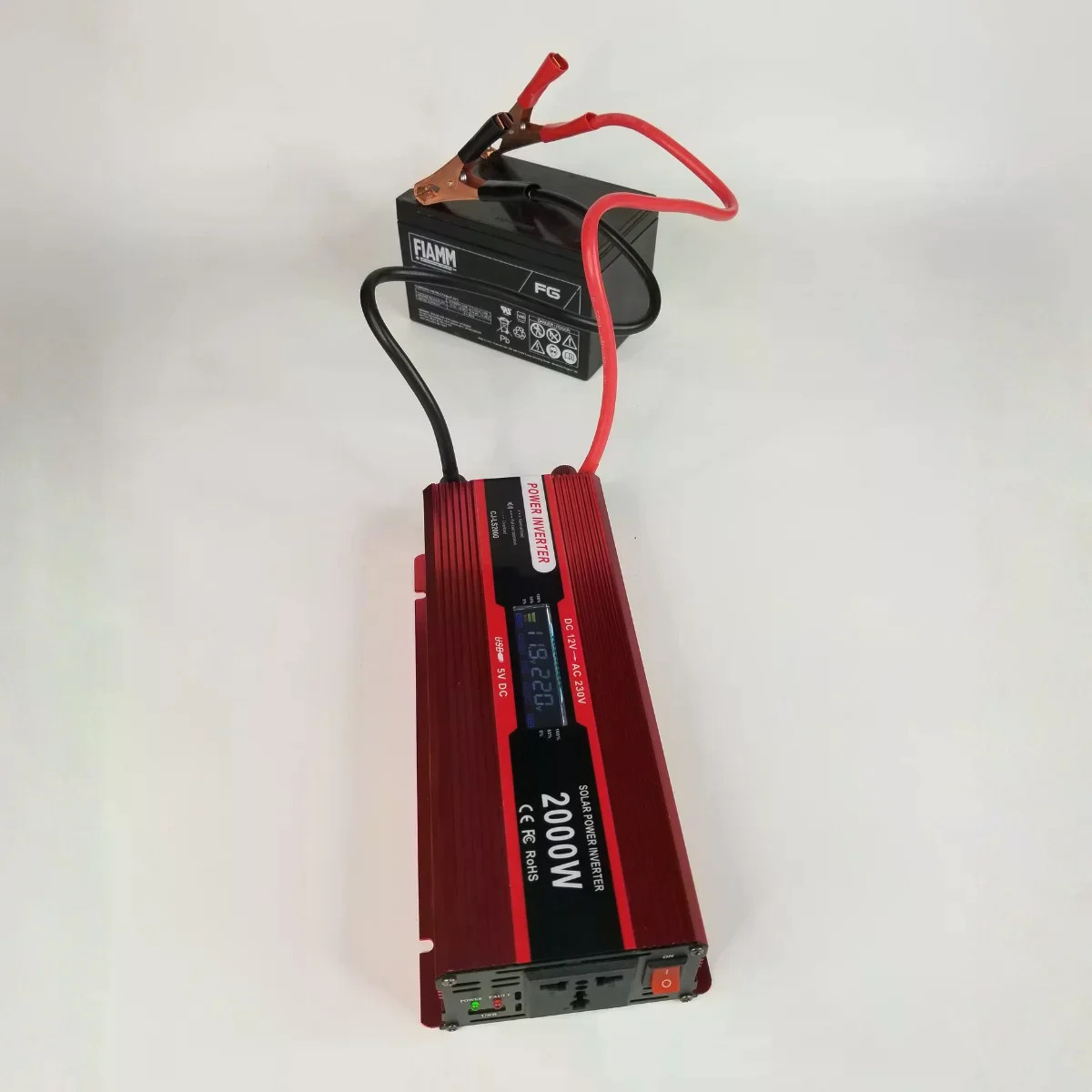 Інвертор 5 CORE 2000W 12V LCD — фото 4